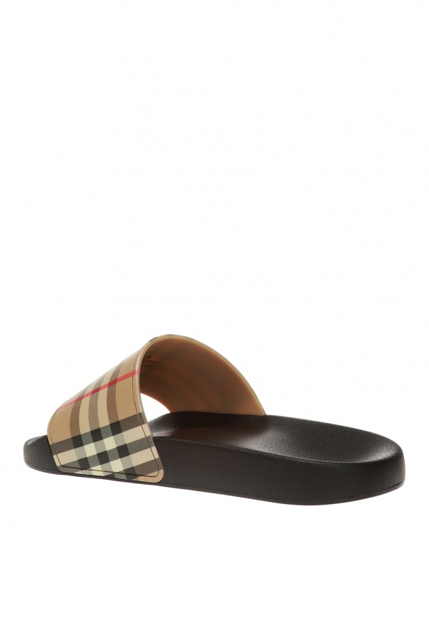 burberry slides on sale